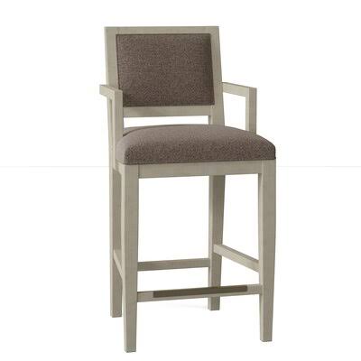 Driftwood/Almond Buff Bar Stool (30x22 Seat Height) B4848