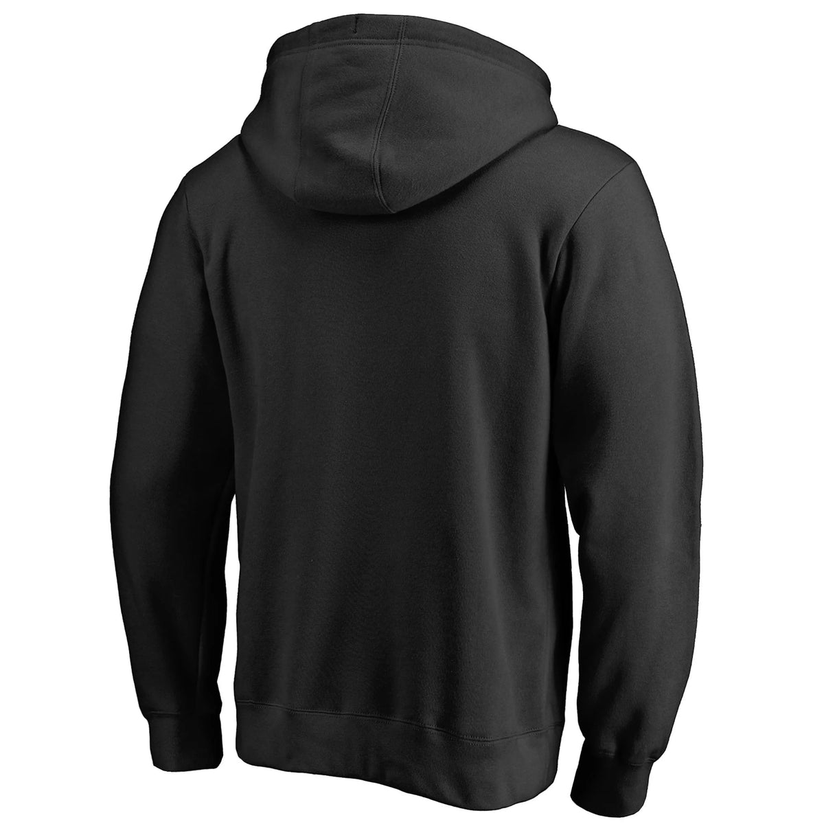 Men's Black Fitted Pullover Hoodie W76343