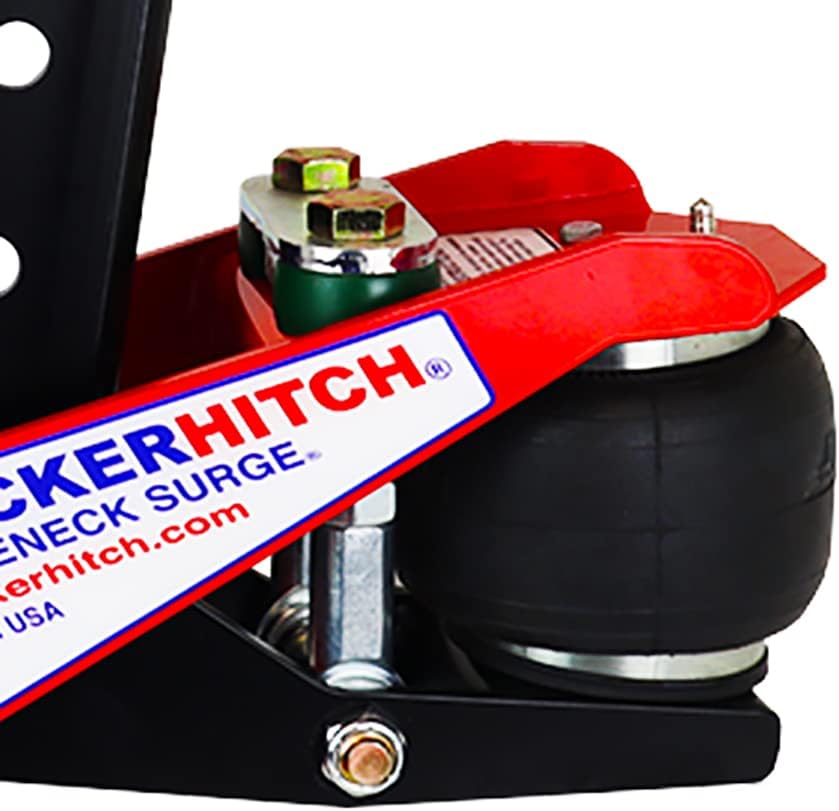 Gooseneck Air Hitch & Coupler, Round 3-15/16 Angled Pin 30K SL Coupler B363