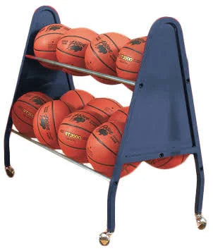 Blue Heavy Duty Ball Cart Holds 12 Balls K62582