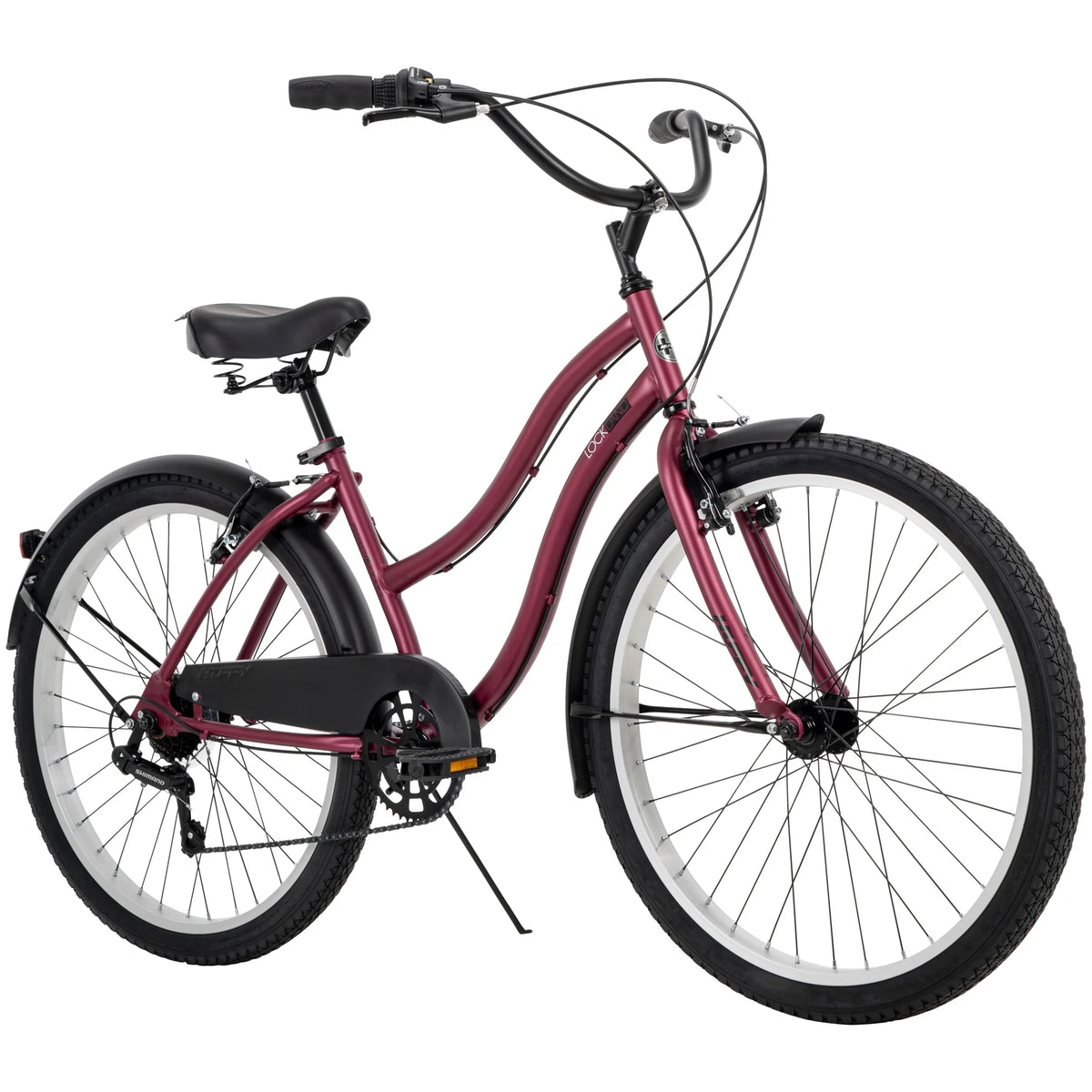 Pink 26-inch 7-speed Cruiser Bike D30772
