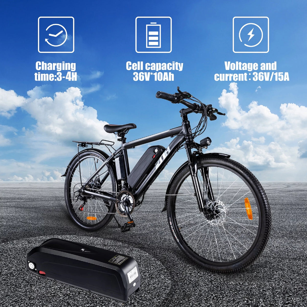 350W 21-Speed Electric Mountain Bike Y572099