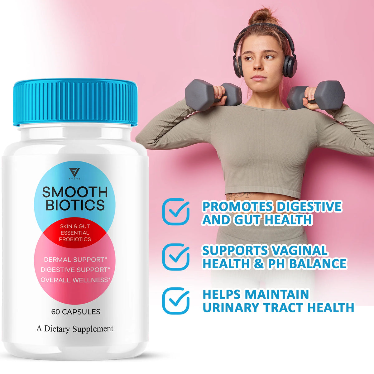 Smooth Biotics Capsules E386664