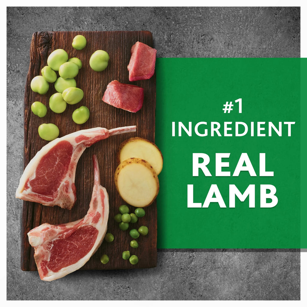 Lamb & Fava Bean Recipe Grain-Free Dry Dog Food 24 lbs Y343793
