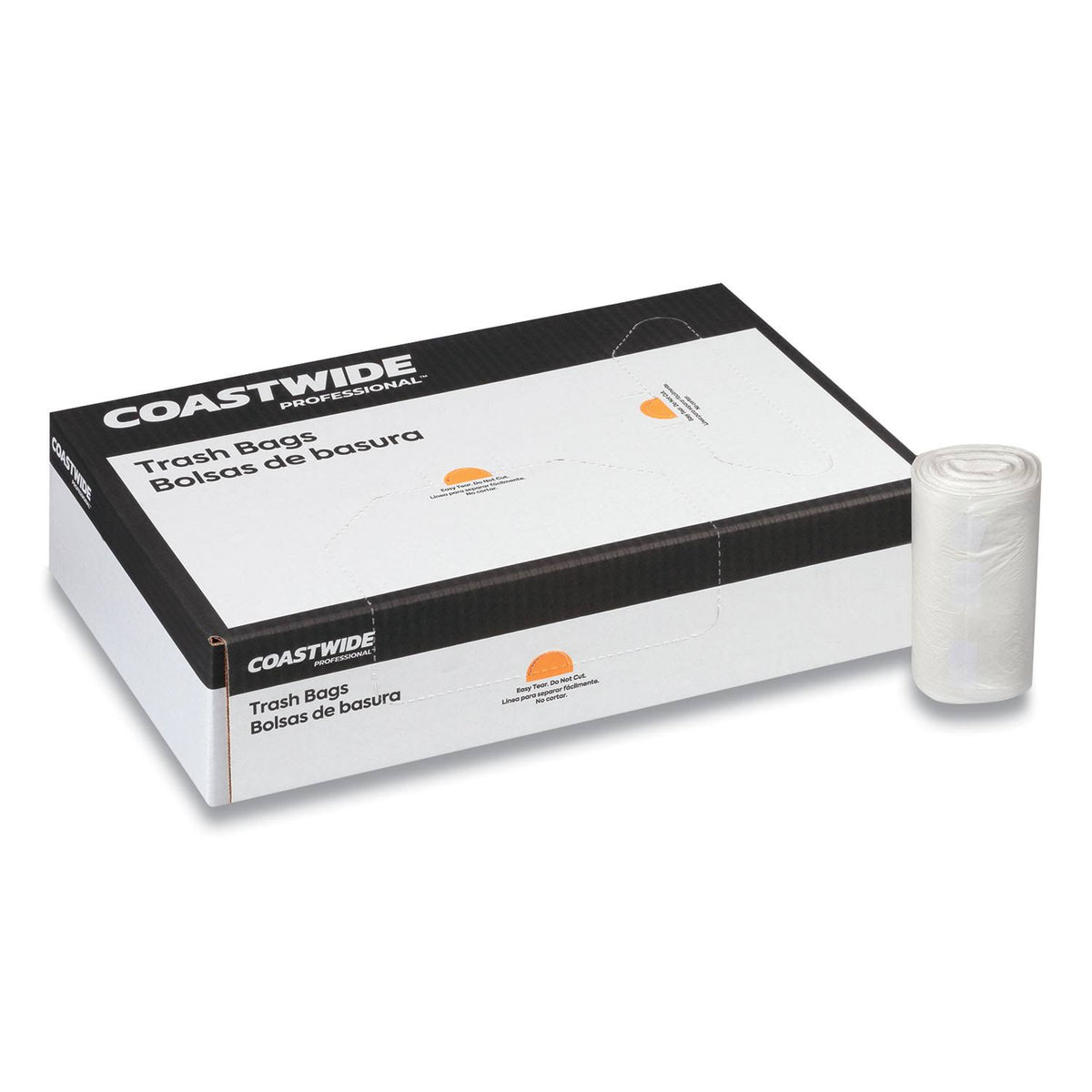 16 Gal 8 Mic Natural Can Liners F76500