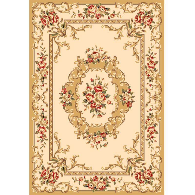 Floral Living Room Carpet T600620