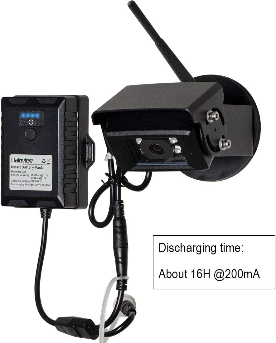 Smart Battery Pack for Backup Camera Systems Pack of 2 V850