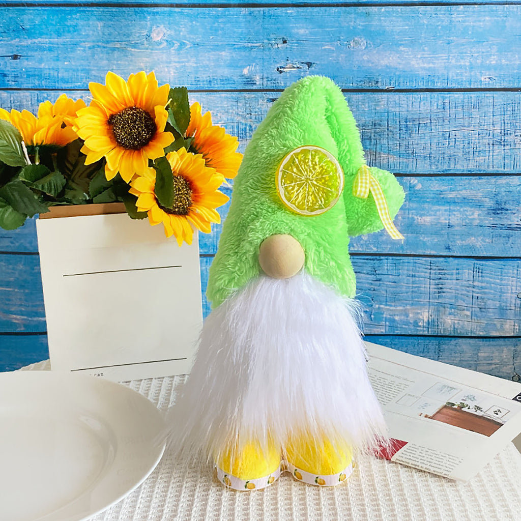 Summer Lemon Plush Dwarf Doll A60948