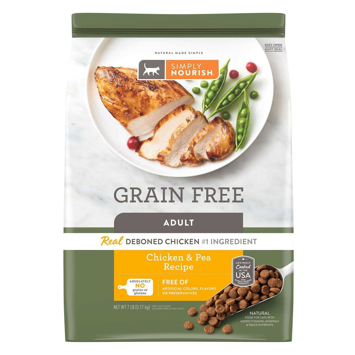 Cat Dry Food Chicken and Pea S40300