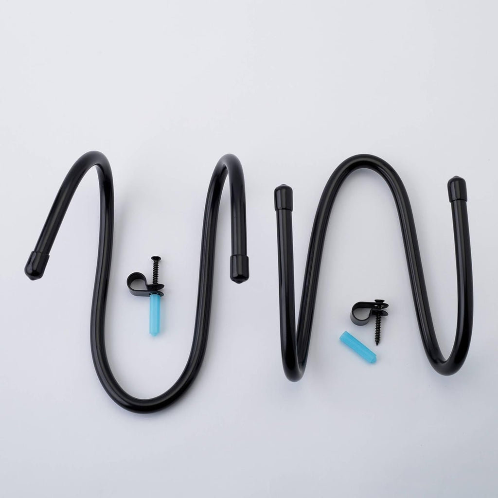 (2PCS) Flexible Portable Hanger Hook for Over Car Seat or Wall Mount X3855