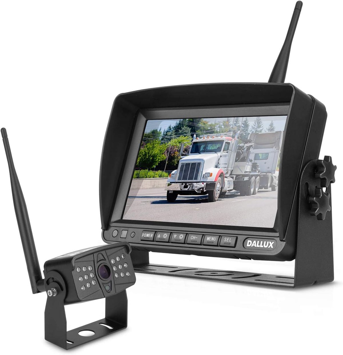 Digital Wireless Backup Camera Heavy Duty Waterproof Night Vision Wide Angle Pack of 2 L931
