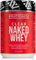 Clear Whey Protein Isolate, Fruit Punch, 28 Servings D3334
