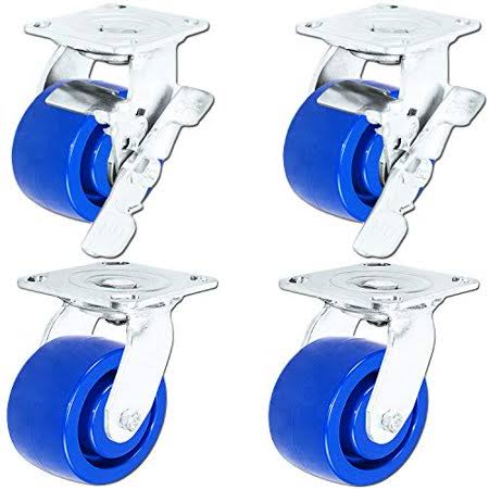 5x22x2x22 Stainless Steel Swivel Caster B327