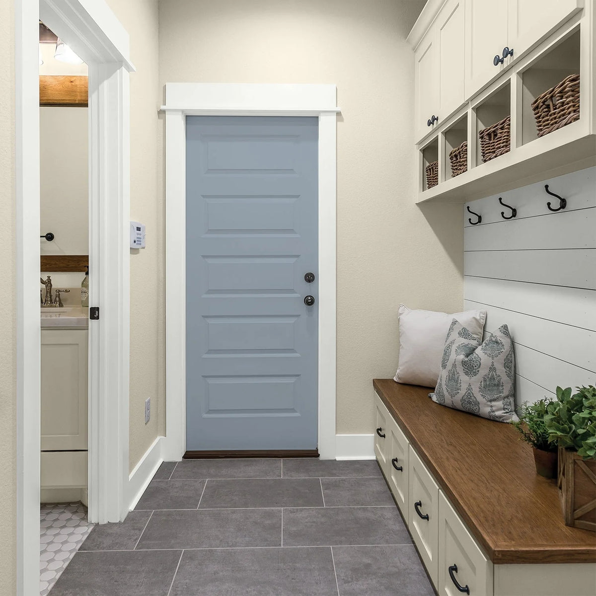Flat Gray Interior Paint 1 Gallon A49425