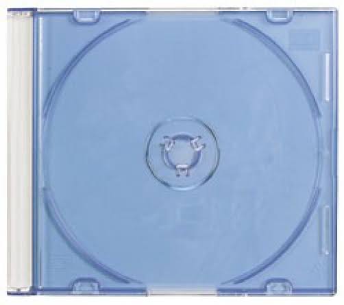 1000 Slim Blue CD Jewel Cases X876050