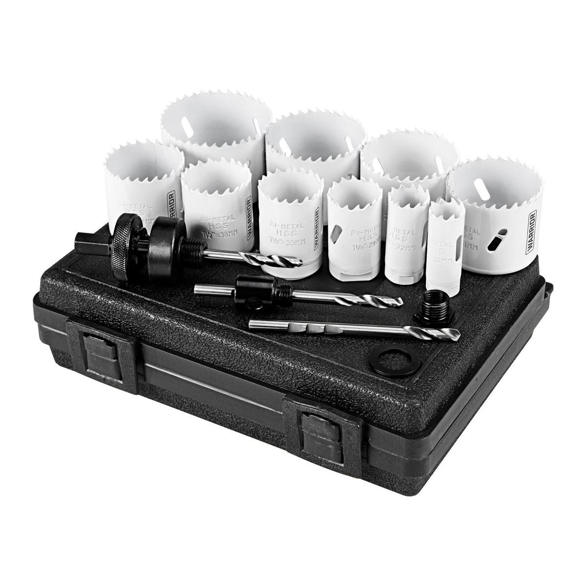 3/4 in. to 2-1/2 in. Bi-Metal Hole Saw Set, 14-Piece X422