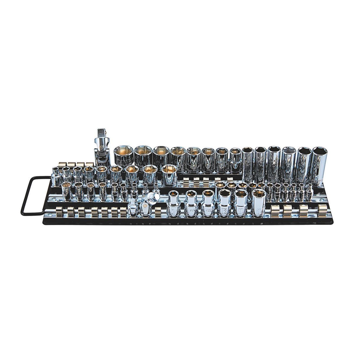 1/4 in., 3/8 in., and 1/2 in. Metric Socket Tray J8029