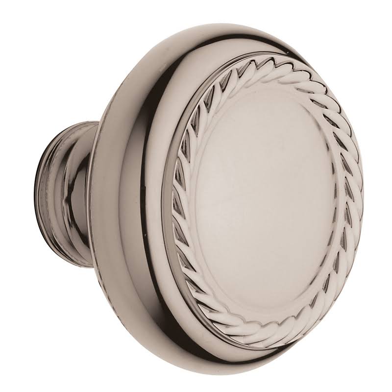 Satin Brass/Brown Knob Pair P4528