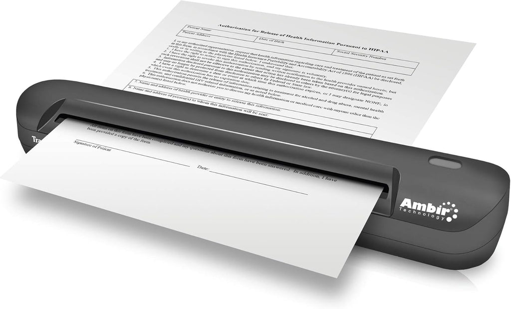 Simplex Document Scanner and Card Scanner W604054