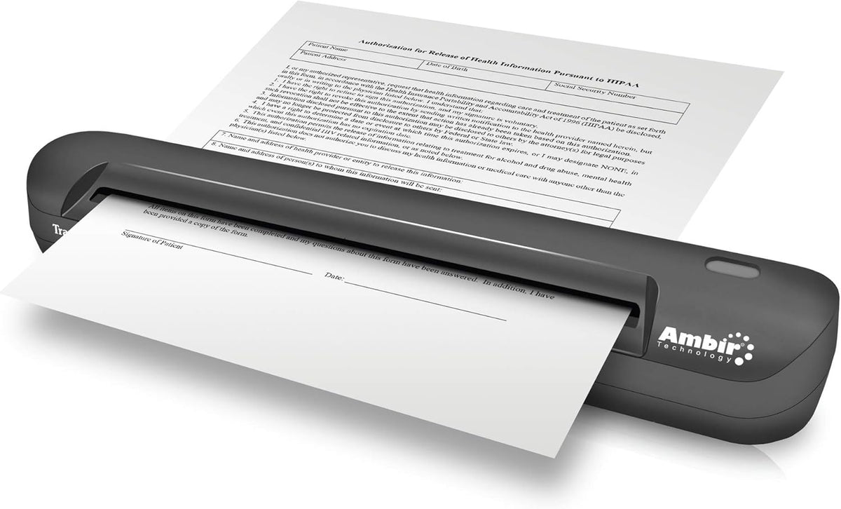Simplex Document Scanner and Card Scanner W604054
