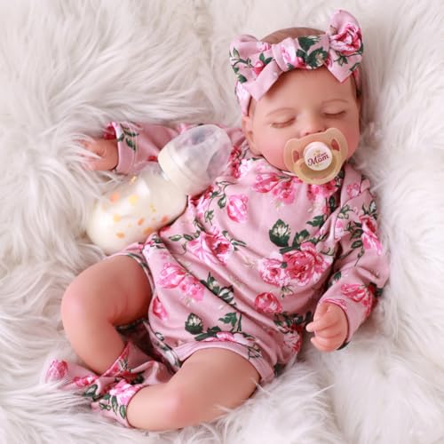 20 inch Sleeping Realistic Newborn Baby Doll with Soft Body K4033