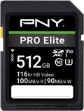 512GB Class 10 U3 V30 SDXC Flash Memory Card V379565
