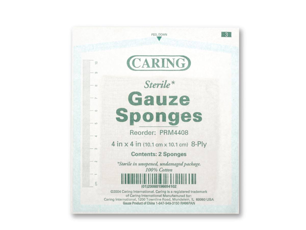 Sterile Gauze Sponges F493727