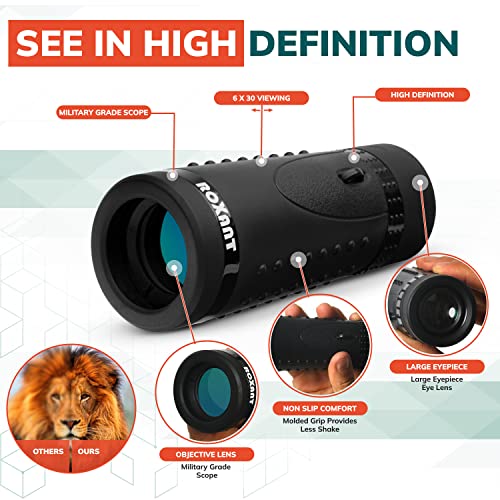 High Definition Wide View Monoculars with Retractable Eyepiece Y84457