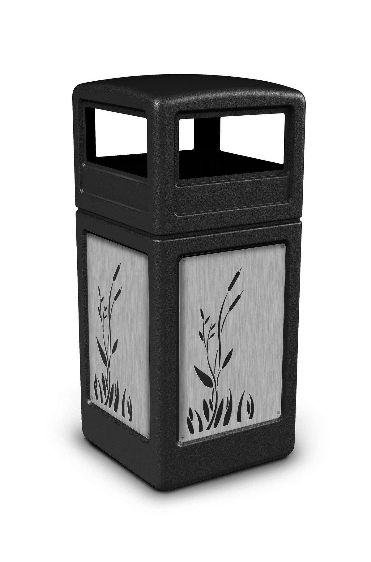 42 Gallon Black Trash Can Y43484