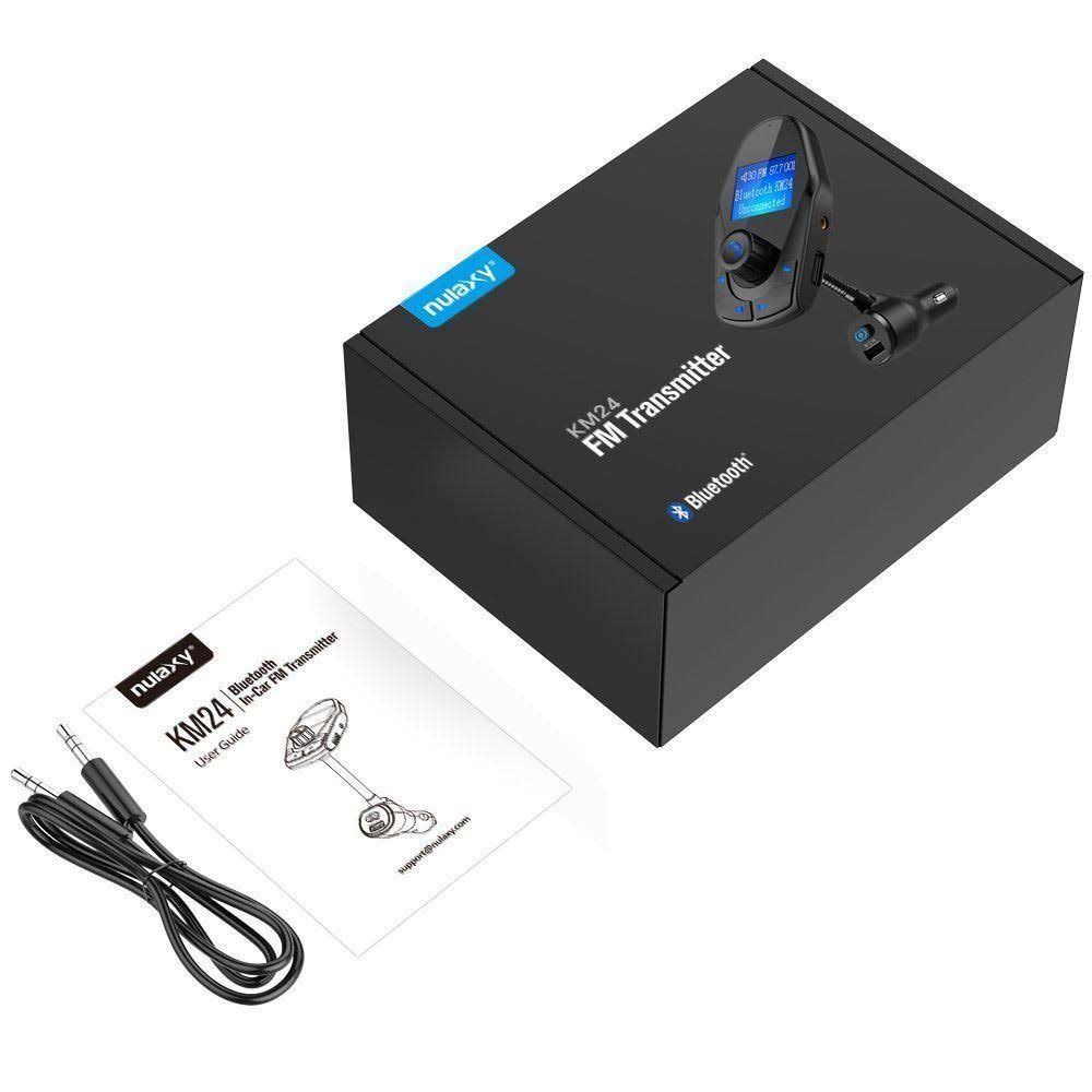 Bluetooth FM Transmitter Car Kit E384