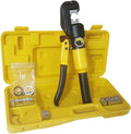 10 Ton Hydraulic Cable Crimper with 9 Dies C9289