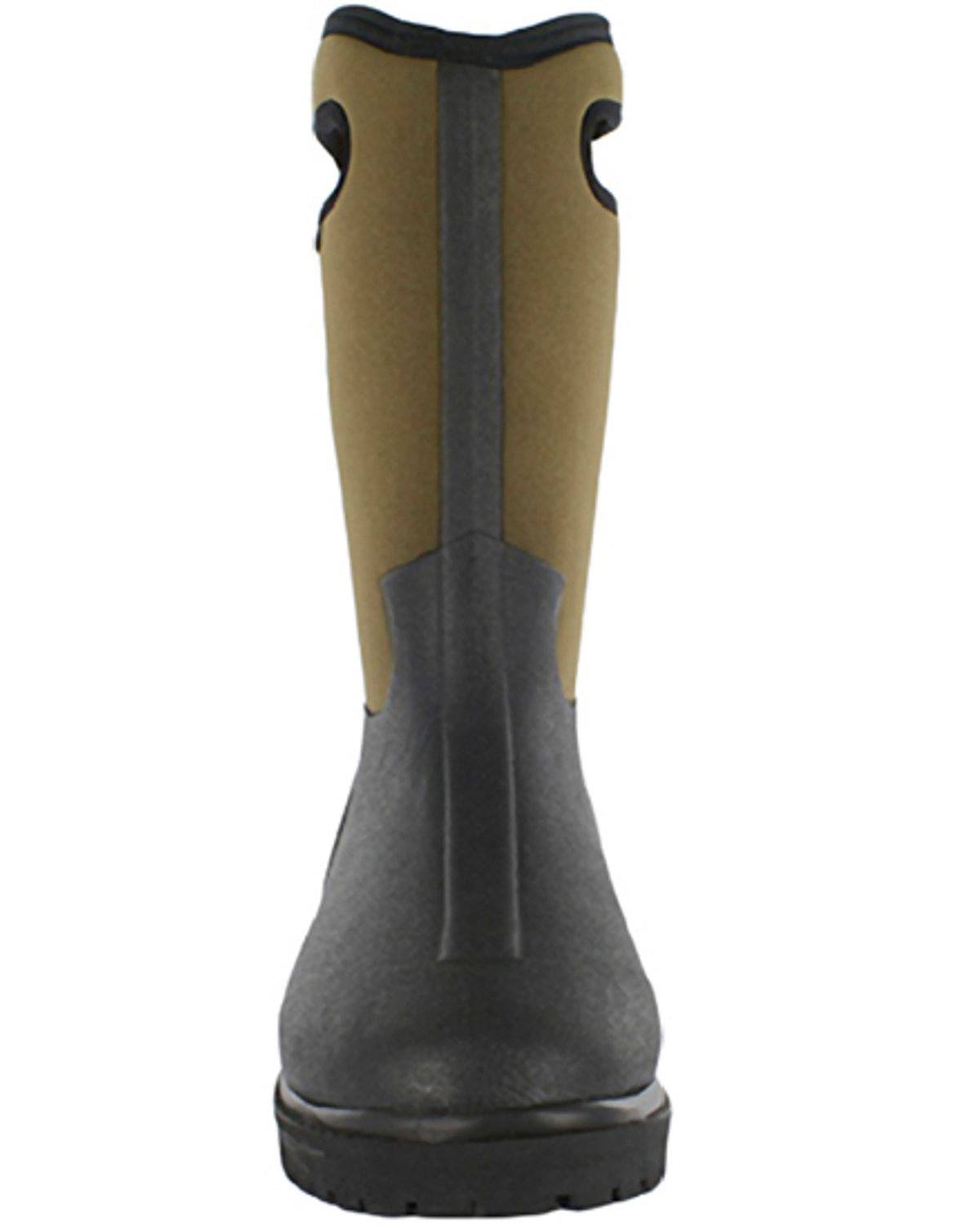 Black & Brown Roper Boots A7169