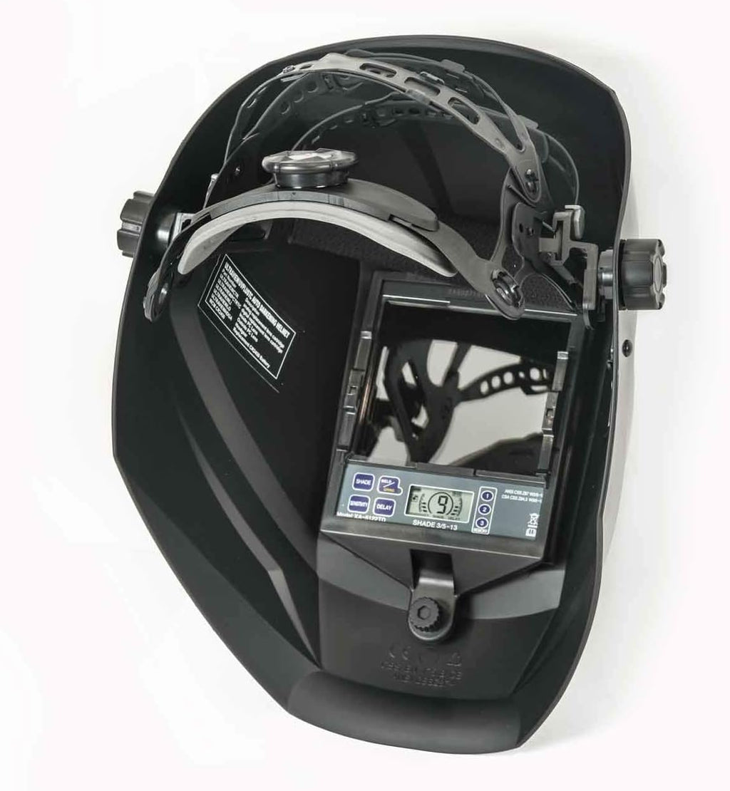 Black Digital Auto Darkening Welding Helmet Shade 9-13 D435