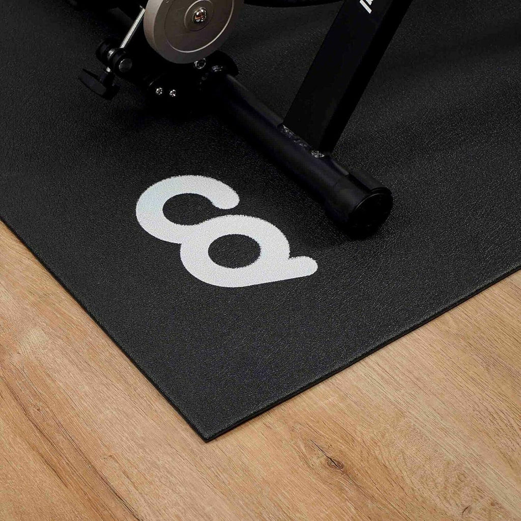 Exercise Fitness Mat 3'x6' Waterproof Mat for Treadmill, Stationary Bike, Elliptical, Gym Equipment J6873