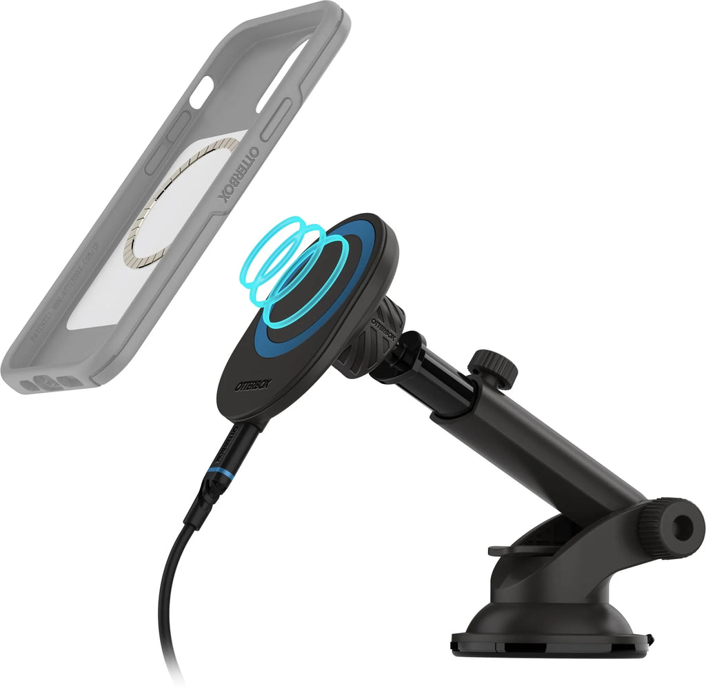 Wireless Charger Car Dash and Windshield Mount R3859