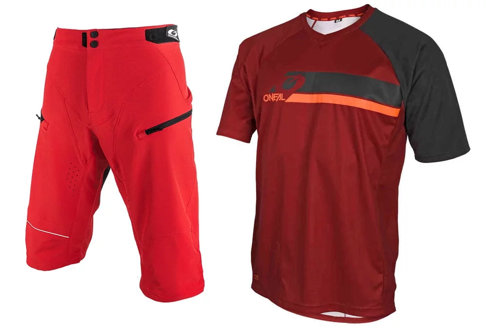 Red Cycling Jersey and Short Set G233830