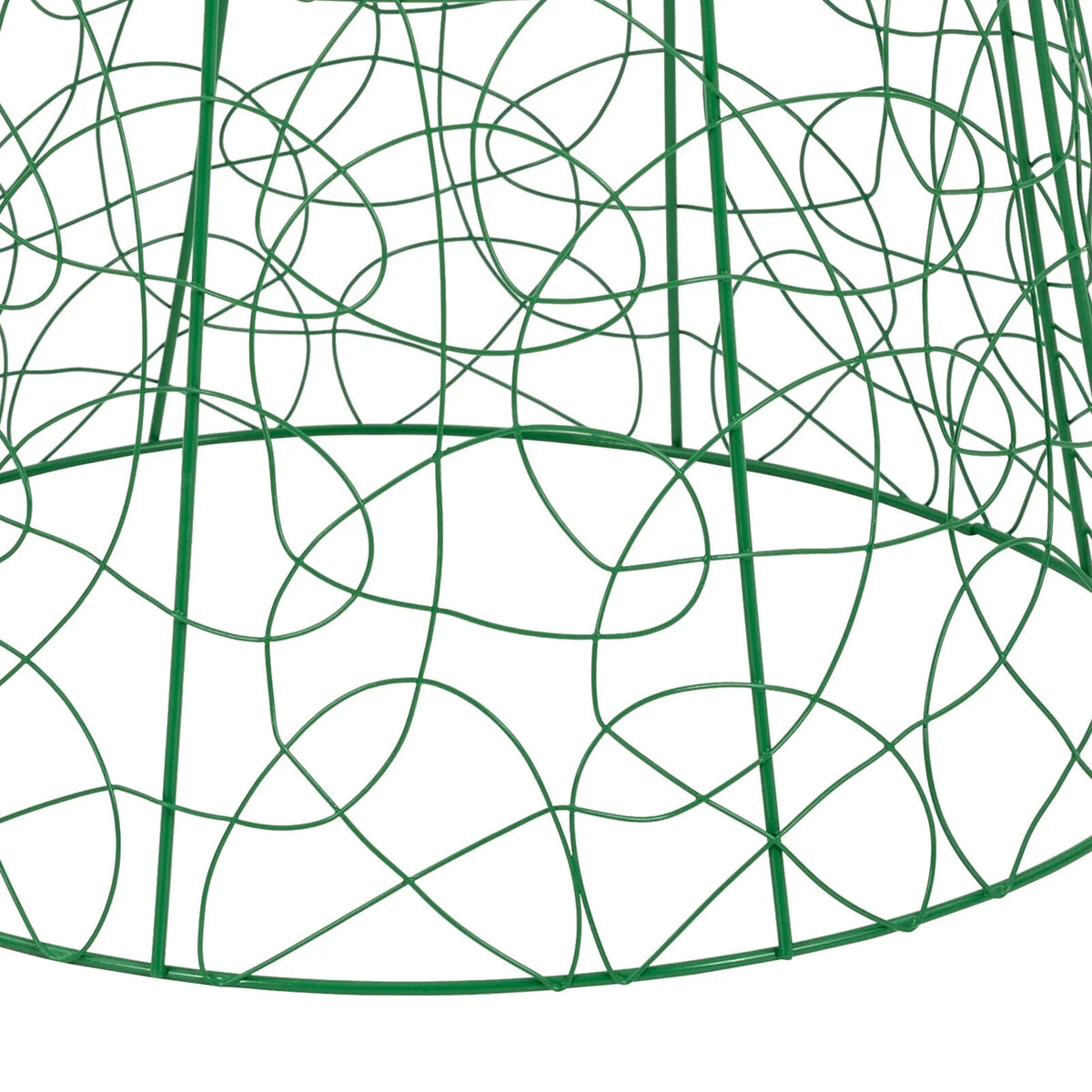 20PCS Garden Chicken Wire Cloche Plant Protector and Cover Iron Black/Green Q816