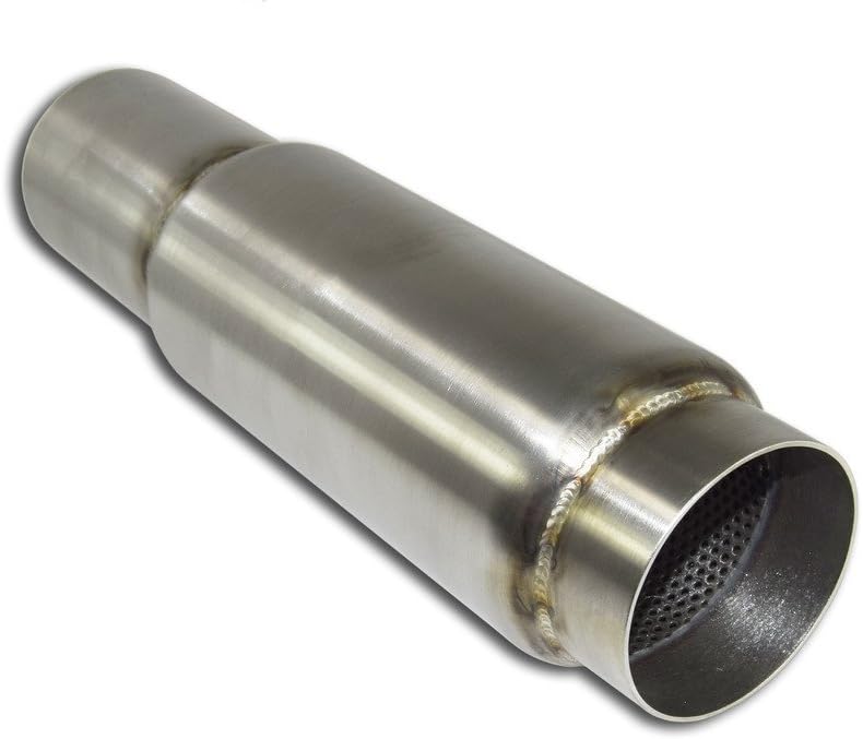 3.5” X 8 Stainless Race Muffler N392269