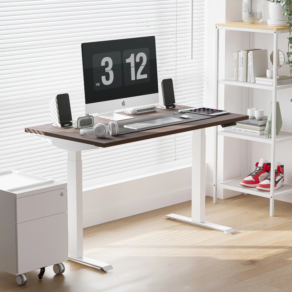 55'' x 28'' Dual Motor Electric Adjustable Height Desk B86365