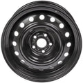 Steel 16 x 6.5-inch 5-Lug Black Wheel Rim U839350