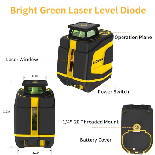 Green Cross Line Self-Leveling Laser with Tripod F899
