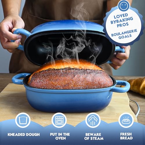 2.5QT Cast Iron Dutch Oven with Lid B786842