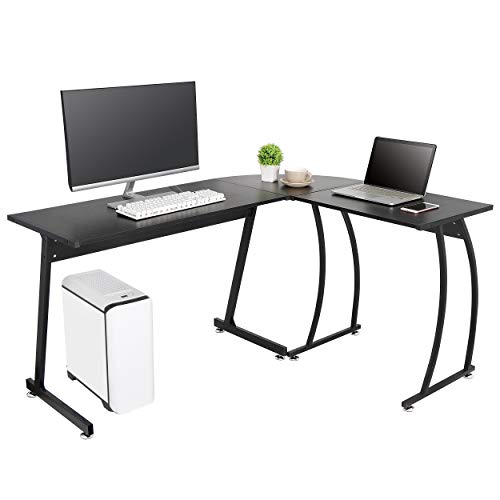 White L Shaped Corner Desk E64426