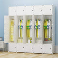 White 25 Cubes Dresser M694639