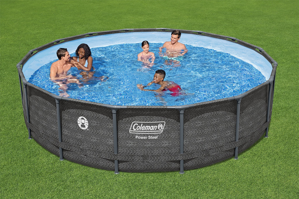 Round Metal Frame Above Ground Pool Set G9173