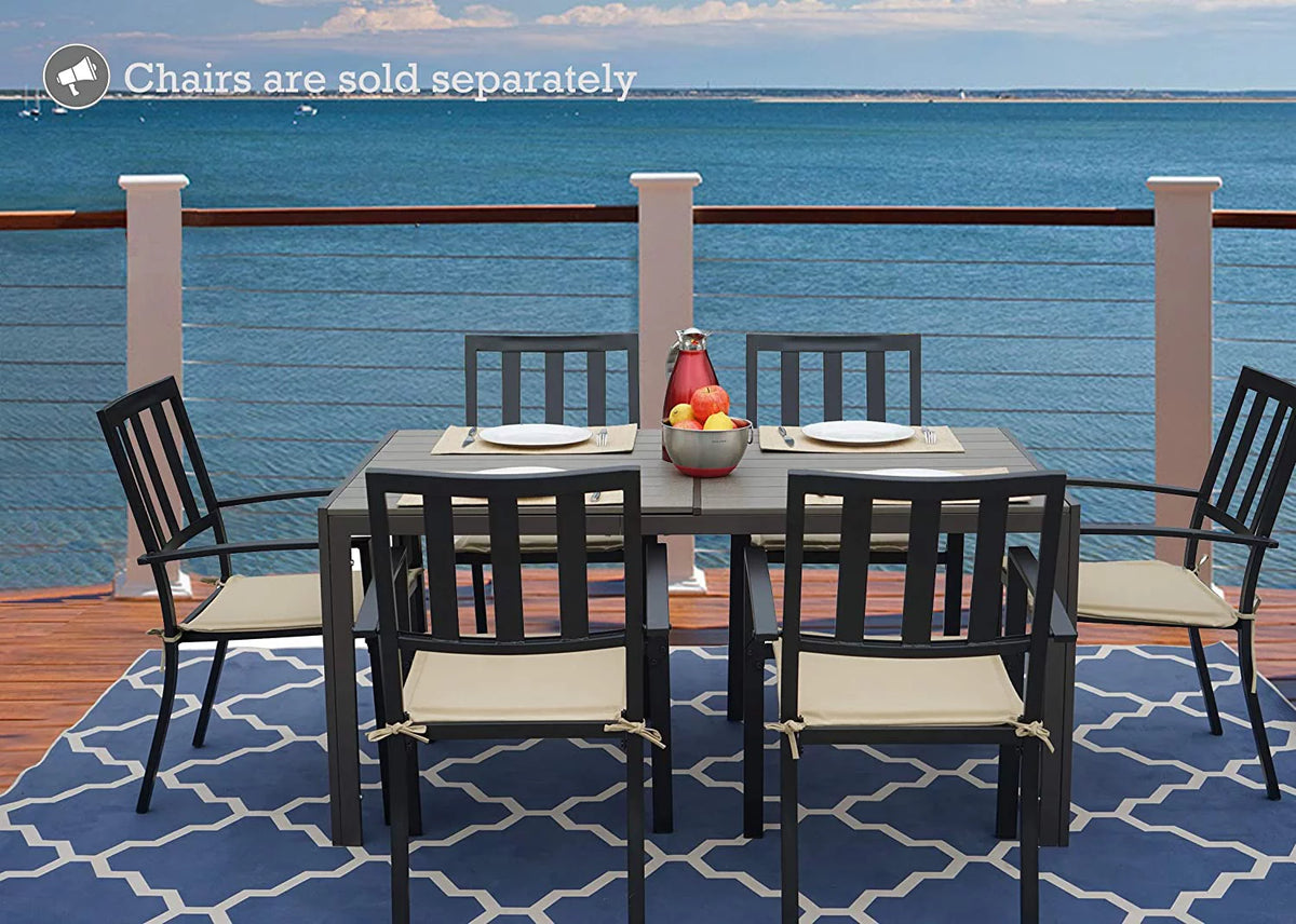 Square 6-Person Outdoor Table U921928