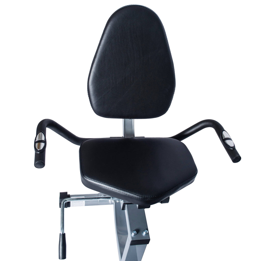 Magnetic Recumbent Exercise Bike with LCD Monitor W36872