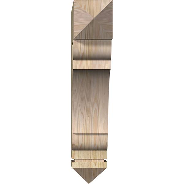 Douglas Fir Rough Sawn Bracket Z72132
