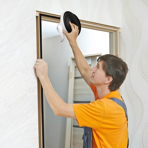 16Feet White Foam Weather Stripping Seal H976369