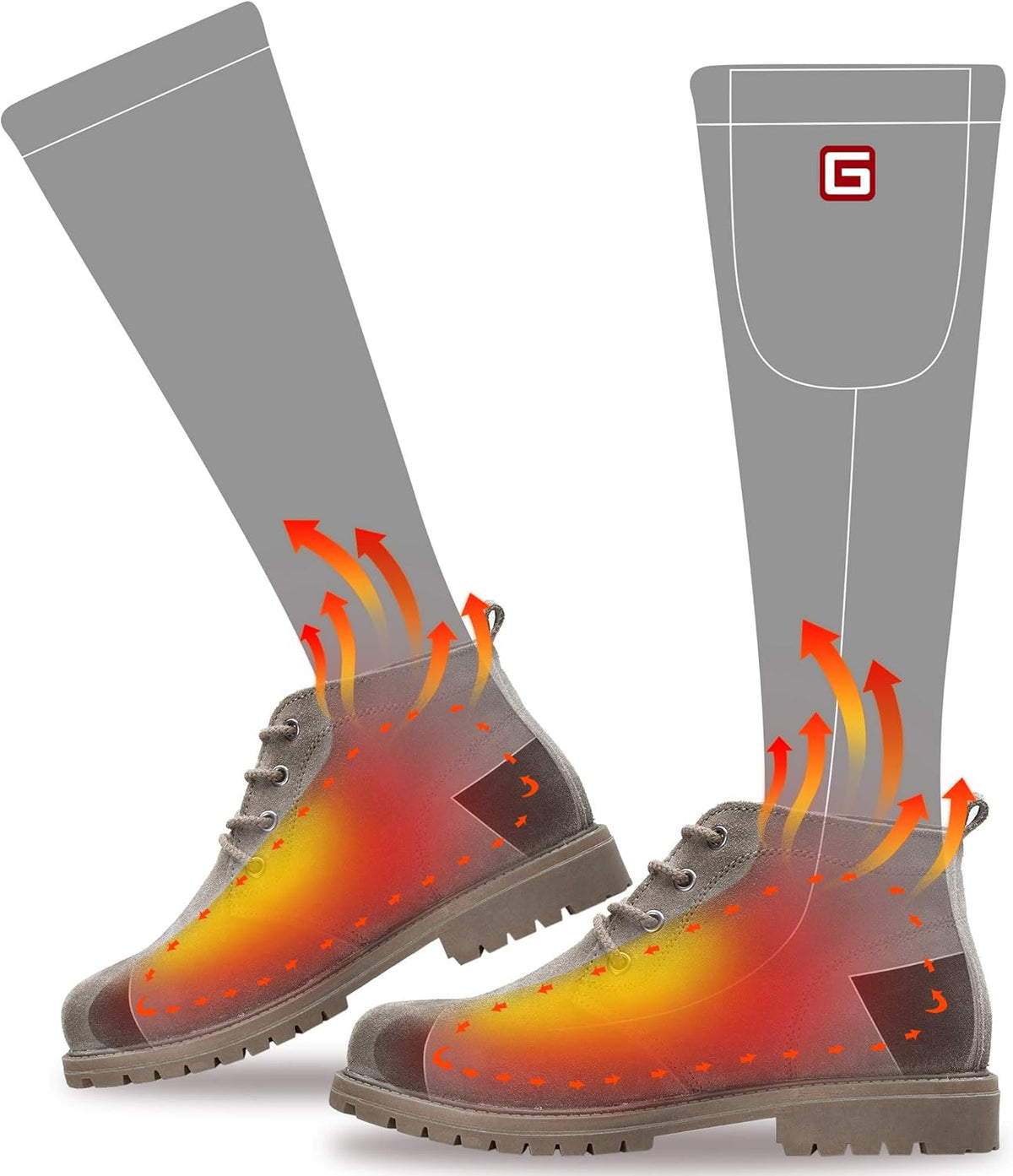 Rechargeable Heated Socks L951900